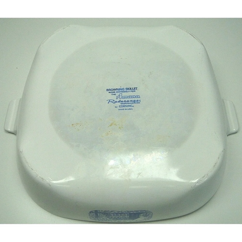 Corning Ware for Amana‎ Radarange Vintage Browning Skillet